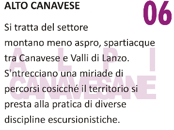 Alto Canavese. Settore montano spartiacque tra Canavese e Valli di Lanzo...