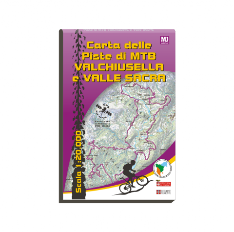 Copertina della carta geografica per turismo ed escursionismo